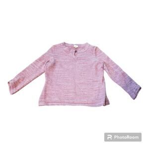 Nordstrom Pink Long Sleeve Pullover Medium Sweater